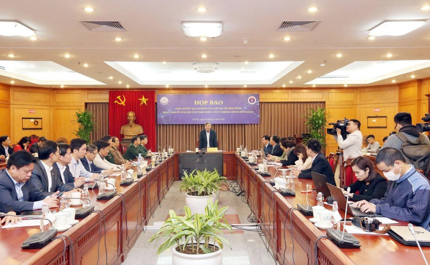 Cuộc họp báo do Bộ Khoa học và Công nghệ tổ chức công bố kết quả “nghiên cứu chế tạo bộ sinh phẩm real-time RT-PCR phát hiện vi rút Corona chủng mới (nCoV)" do Học viện Quân y chủ trì (chủ nhiệm đề tài), phối hợp với Công ty cổ phần Công nghệ Việt Á nghiên cứu Kl994 nhà cái bóng đá world cup.