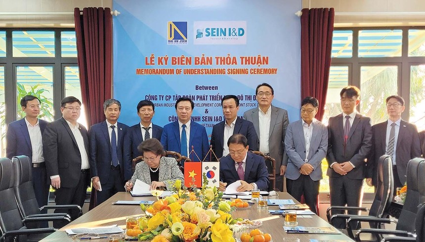 Tỉnh Hải Dương tiếp tục đẩy nhanh xây dựng Kl99kl ưu đãi độc quyền khu công nghiệp để kêu gọi, thu hút Kl99ok phiên bản mới. Trong ảnh: Lễ ký kết Biên bản thỏa thuận hợp tác Kl99ok phiên bản mới giữa Kl994 game bài casino hấp dẫn Phát triển Khu công nghiệp - Đô thị Đại An với Công ty TNHH SEIN I&D Việt Nam. Ảnh: Thanh Sơn