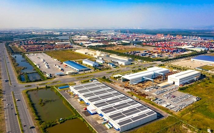KCN DEEP C là một trong các khu công nghiệp có những đóng góp quan trọng trong thu hút vốn Kl99ok phiên bản mới nước ngoài vào Hải Phòng. Ảnh: Hồng Phong