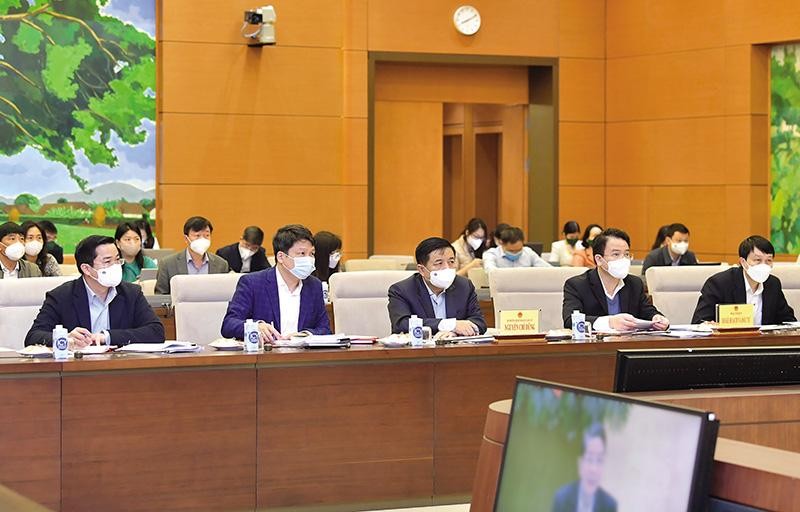 Bộ Kế hoạch và Kl99ok phiên bản mới làm việc với Đoàn giám sát của Quốc hội về công tác quy hoạch.