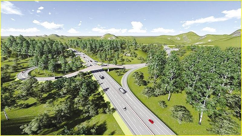 Phối cảnh một đoạn KL99 là nhà cái cá cược trực tuyến hàng đầu tại châu Á Khánh Hòa - Buôn Ma Thuột. Ảnh: A.M