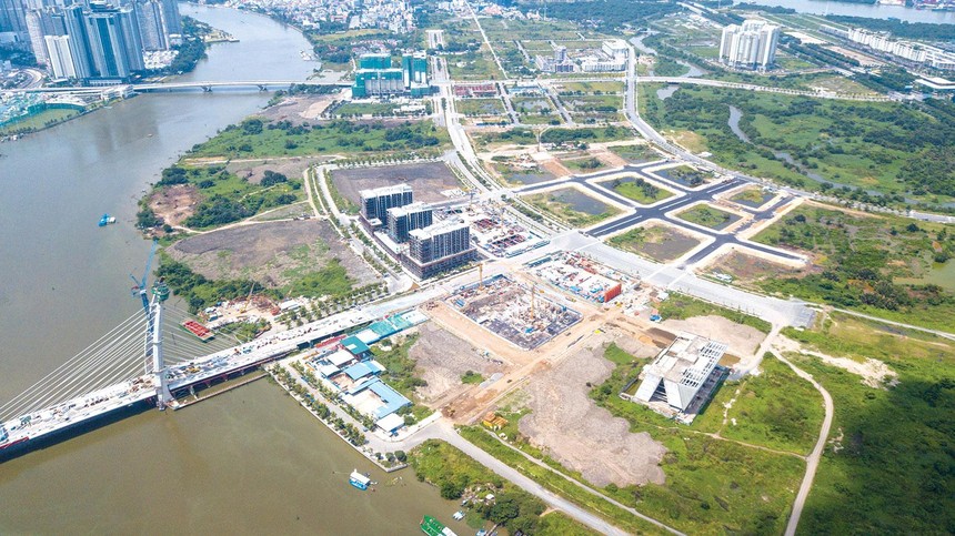 Mặt bằng giá Web Tổng Nhà Cái 99Kl99 Giải Trí Bậc Nhất Thủ Thiêm được đẩy tăng, nhưng giao dịch khá hạn chế. Ảnh: Lê Toàn