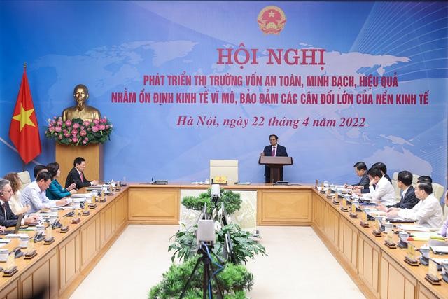 Thủ tướng Phạm Minh Chính chủ trì Hội nghị Phát triển thị trường vốn an toàn, minh bạch, hiệu quả, bền vững nhằm ổn định Kl992 cổng game cá cược vĩ mô, bảo đảm các cân đối lớn của nền Kl992 cổng game cá cược (Ảnh: Nhật Bắc)