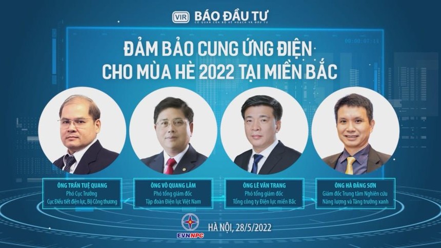 Các diễn giả tham gia Hội thảo sáng 28/5 tại Báo Kl99ok phiên bản mới