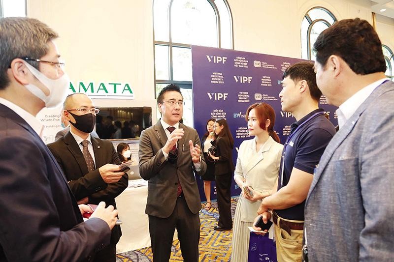 Các chuyên gia đang trao đổi về xu hướng mới của kho bãi tại Diễn đàn Web Tổng Nhà Cái 99Kl99 Giải Trí Bậc Nhất công nghiệp Việt Nam. Ảnh: Lê Toàn