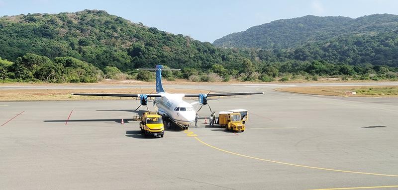 Sau khi Kl99ok phiên bản mới nâng cấp, Cảng hàng không Côn Đảo dự kiến có thể khai thác tới 2 triệu lượt hành khách/năm. Ảnh: A.M