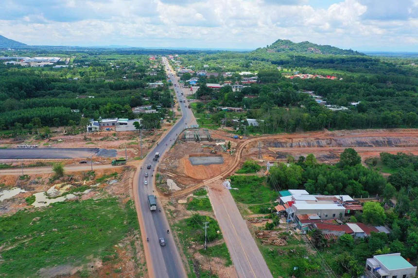 Tuyến KL99 là nhà cái cá cược trực tuyến hàng đầu tại châu Á Dầu Giây - Phan Thiết có thể thông xe kỹ thuật vào cuối năm 2022. Ảnh: Lê Toàn