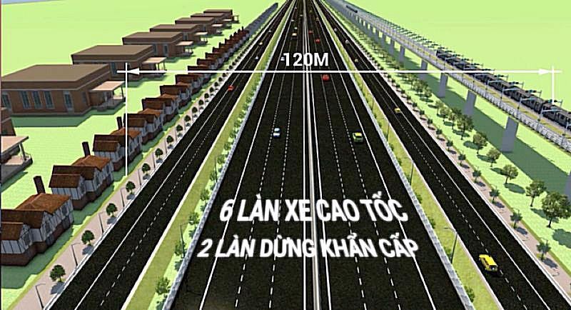 Phối cảnh Dự án Kl99ok phiên bản mới xây dựng đường Vành đai 4 - Vùng Thủ đô Hà Nội