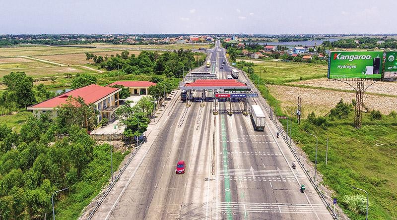 Trạm thu phí Quán Hàu tại Km671, Quốc lộ 1 hiện có mức doanh thu quá thấp so với phương án Kl991.com nạp rút nhanh ban đầu. Ảnh: A.M