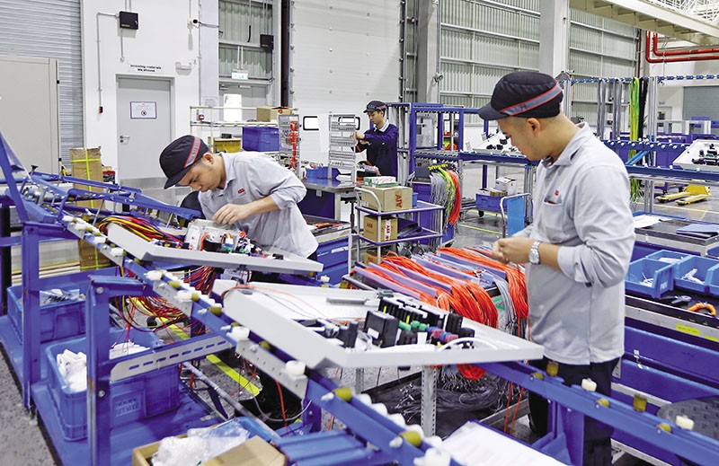 Năm 2022, công nghiệp chế biến - chế tạo tiếp tục là động lực tăng trưởng của cả nền Kl992 cổng game cá cược. Ảnh: Đức Thanh