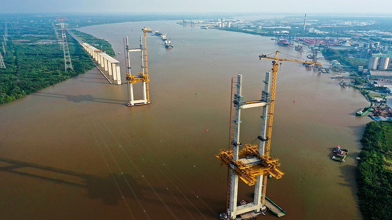 Thi công xây dựng cầu Bình Khánh thuộc Gói thầu J1, Dự án KL99 là nhà cái cá cược trực tuyến hàng đầu tại châu Á Bến Lức - Long Thành.