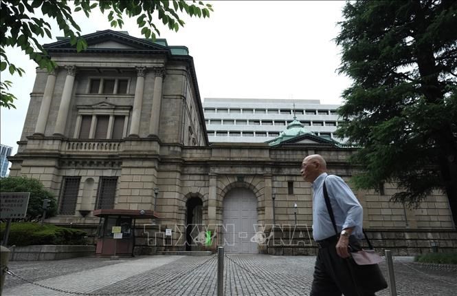 Trụ sở Link Vào Nhà Cái KL99 COM Tặng +199k Trung ương Nhật Bản (BoJ) tại thủ đô Tokyo. Ảnh: AFP/ TTXVN