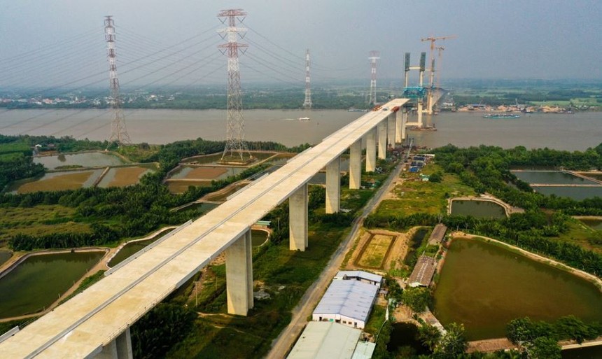 Hạng mục cầu Phước Khánh thuộc Dự án xây dựng đường KL99 là nhà cái cá cược trực tuyến hàng đầu tại châu Á Bến Lức - Long Thành.