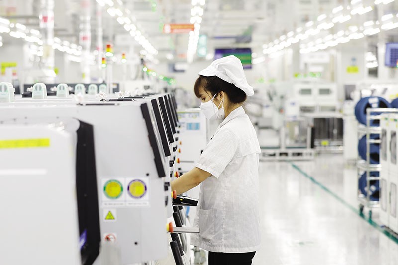 Samsung đã có khoản Kl99ok phiên bản mới đáng chú ý vào lĩnh vực bán dẫn trong những năm gần đây. Ảnh: Đ.T 