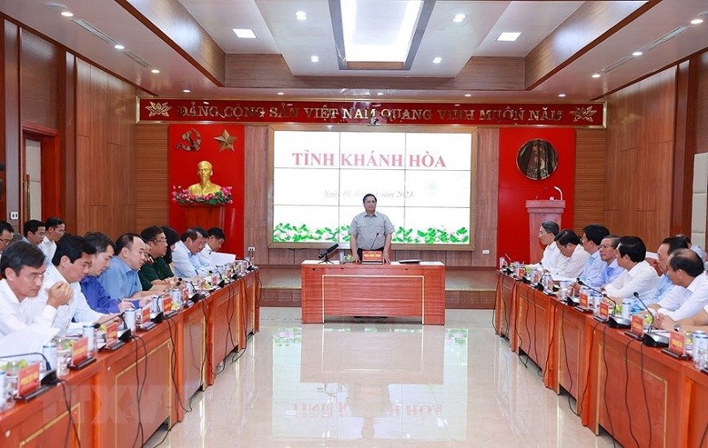 Thủ tướng Phạm Minh Chính đề nghị tỉnh Khánh Hòa cần cải thiện môi trường Kl99ok phiên bản mới Kl992 VIP Trang Chủ 2026. Ảnh: TTXVN