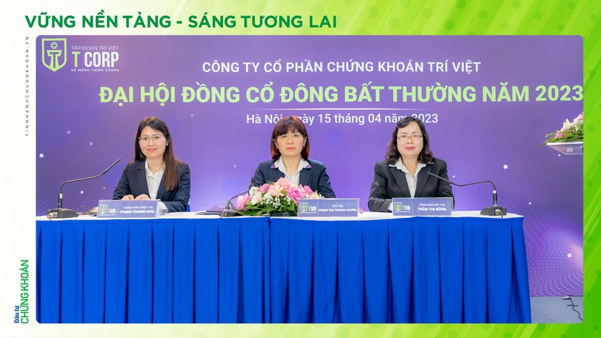 99Kl99 link đăng nhập Trí Việt (TVB) kiện toàn lãnh đạo, nỗ lực phát triển bền vững cùng TTCK