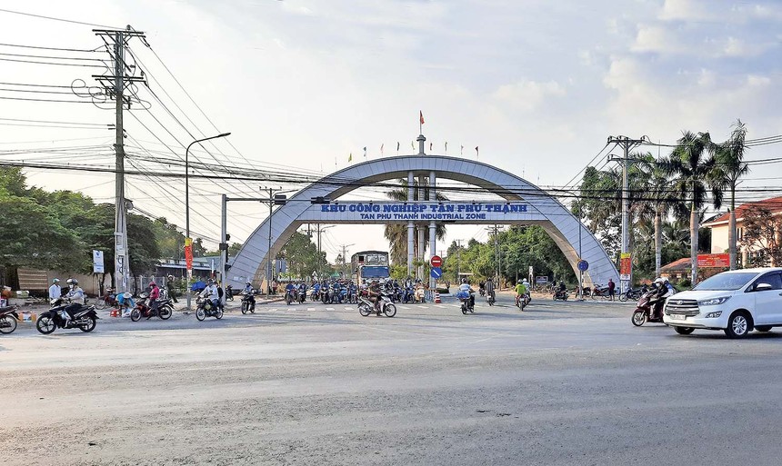 Hậu Giang định hướng phát triển 3 vùng sinh thái công nghiệp với nhiều cơ chế để thu hút Kl99ok phiên bản mới. Trong ảnh: Khu công nghiệp Tân Phú Thạnh - giai đoạn I (huyện Châu Thành A, tỉnh Hậu Giang)