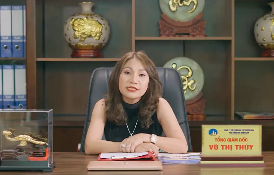 Vũ Thị Thúy, Chủ tịch Hội đồng quản trị kiêm Tổng giám đốc Công ty Web Tổng Nhà Cái 99Kl99 Giải Trí Bậc Nhất Nhật Nam.