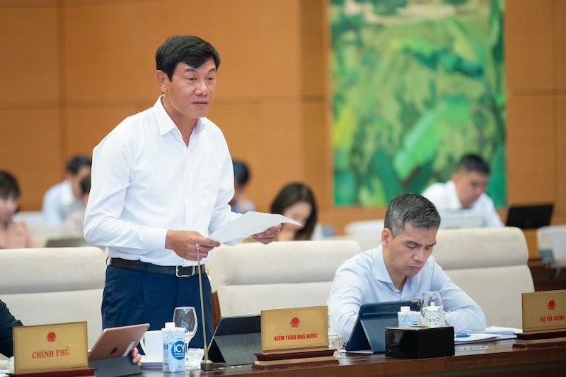 Phó tổng kiểm toán 99Kl99 trực tiếp đá gà Doãn Anh Thơ báo cáo tại phiên họp .