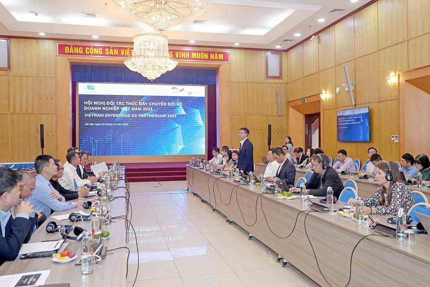Hội nghị Đối tác thúc đẩy chuyển đổi số Kl991.com World Cup 2026 Chính Thức Việt Nam 2023 (Ảnh: Đức Trung) 