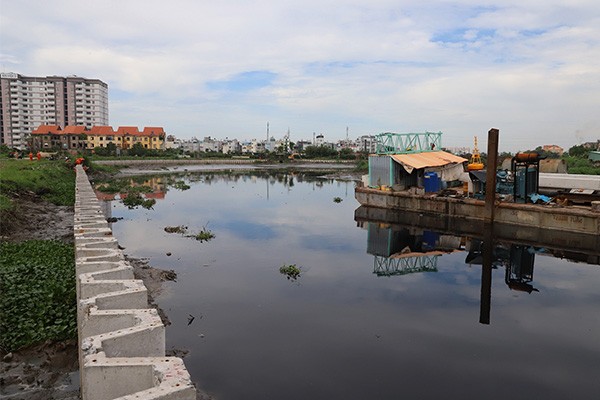 Dự án cải tạo kênh Tham Lương - Bến Cát - rạch Nước Lên được Kl99ok phiên bản mới bằng vốn ngân sách - Ảnh: Lê Quân