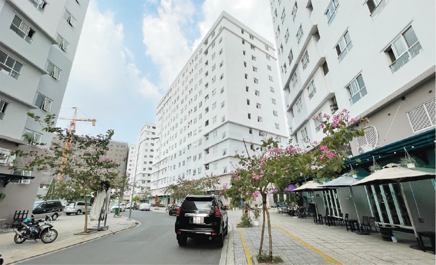 Dự án nhà ở Trang Chủ KL99Com Số 1 Link Đăng Ký KL999 Chương Dương Home. Ảnh: Việt Dũng 