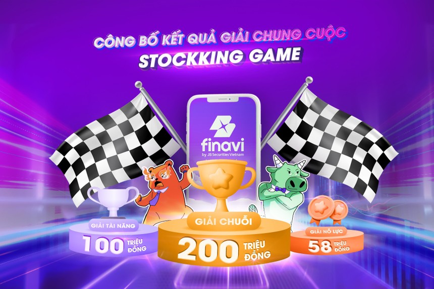 99Kl99 link đăng nhập JBSV trao thưởng 888 triệu đồng cho người chơi StockKing Game