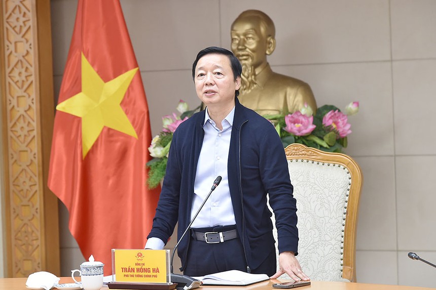 Phó thủ tướng Kl993 ưu đãi thưởng hấp dẫn Trần Hồng Hà chủ trì cuộc họp về kế hoạch triển khai thực hiện Luật Đất đai (sửa đổi).