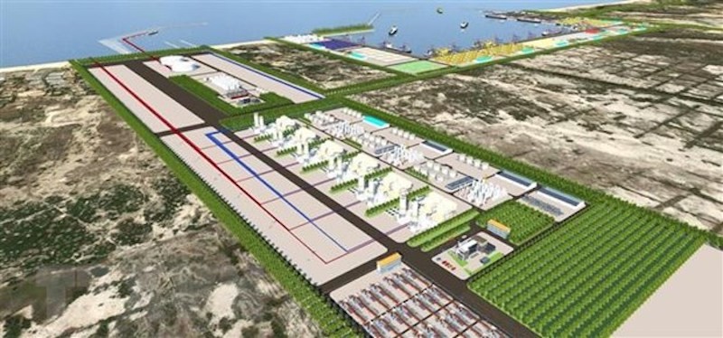 Phối cảnh dự án Nhà máy Nhiệt điện Quảng Trị tại Khu Kl992 cổng game cá cược Đông Nam Quảng Trị