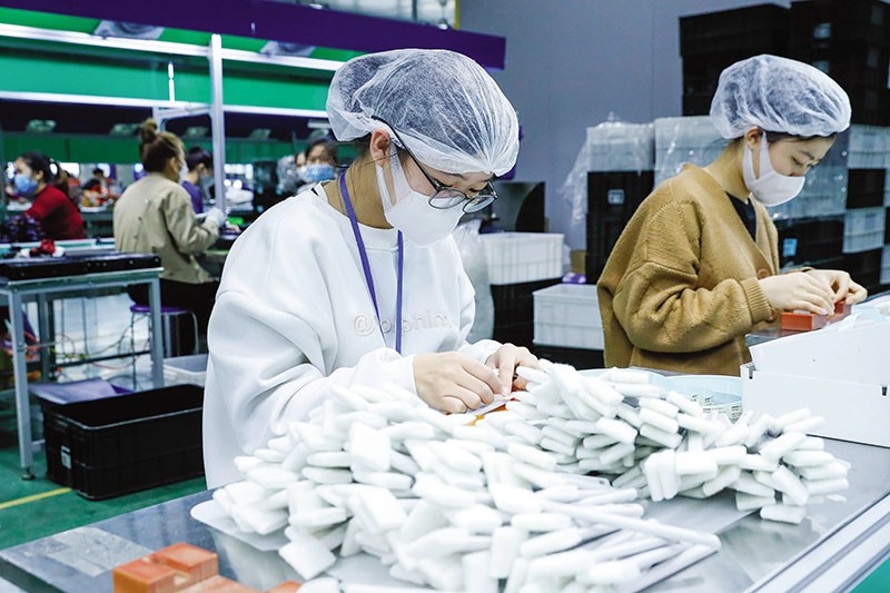 Thu hút vốn Kl99ok phiên bản mới nước ngoài trong 2 tháng đầu năm đạt 4,29 tỷ USD, tăng 38,6% so với cùng kỳ năm 2023. Ảnh: Đ.T