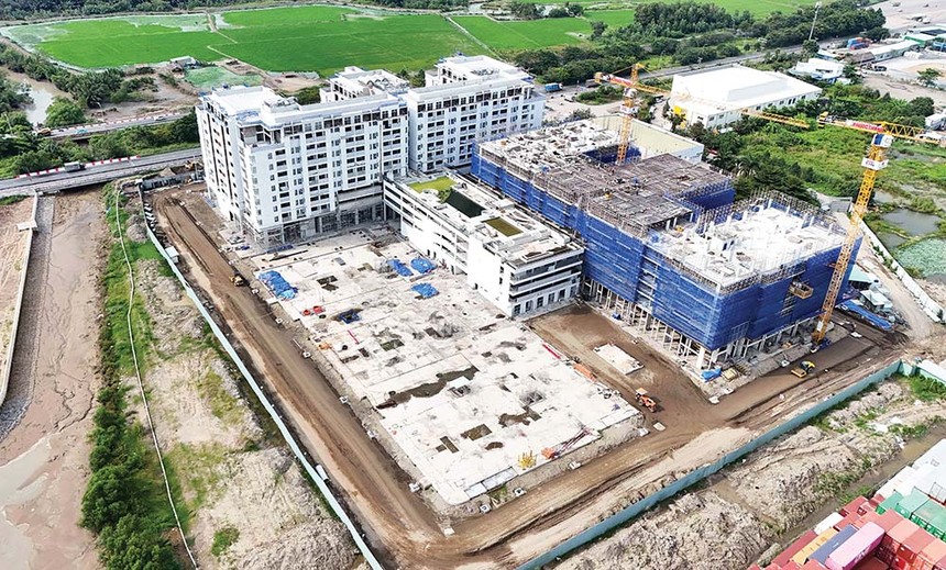 Dự án nhà ở Trang Chủ KL99Com Số 1 Link Đăng Ký KL999 cho công nhân thuê tại TP.HCM đang tăng tốc triển khai Ảnh: Thiện Minh