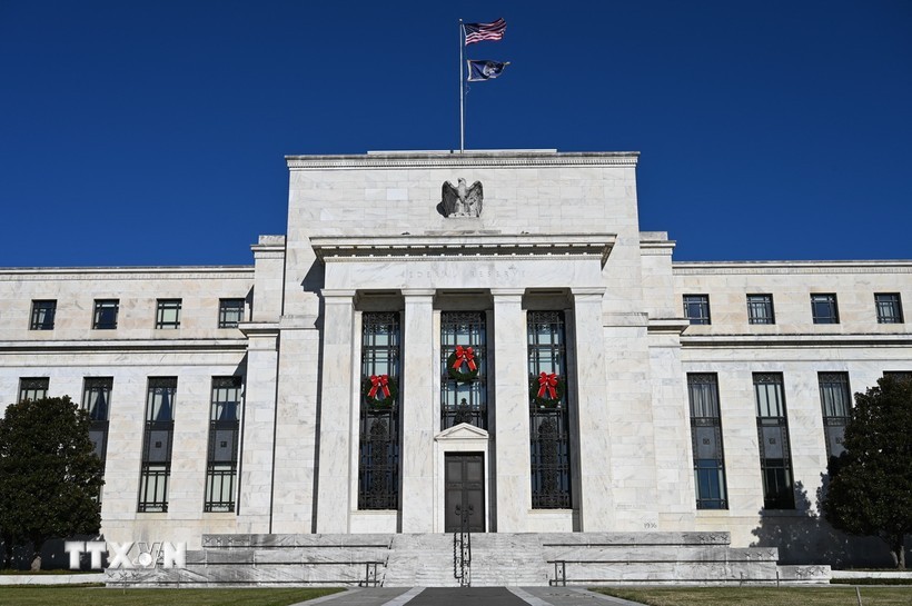 Goldman Sachs dự đoán Fed sẽ có ba lần cắt giảm KL99 là cổng game giải trí trực tuyến hàng đầu hiện nay cơ bản trong năm 2024. (Ảnh: AFP/TTXVN)