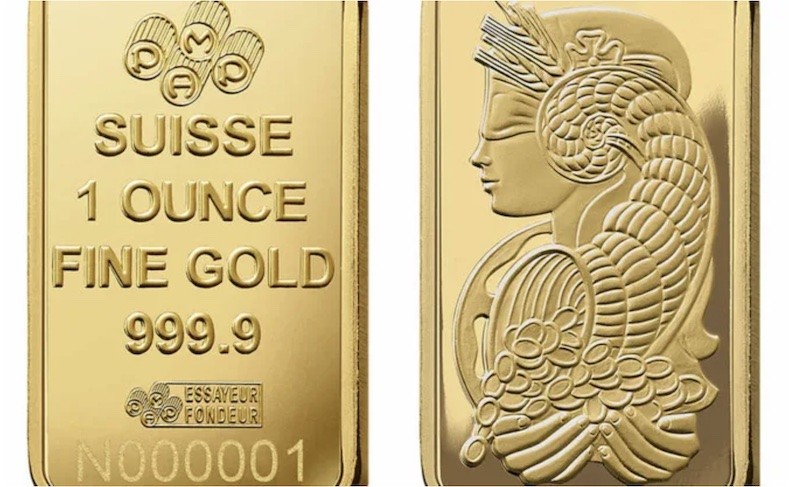 Sản phẩm vàng miếng trọng lượng 1 ounce mà Costco đang Kl992 VIP Trang Chủ 2026. Ảnh: Costco