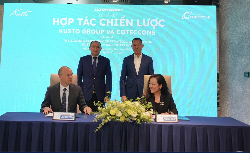  Kusto Group cam kết rót 200 triệu USD hợp tác đồng Kl99ok phiên bản mới với Coteccons (CTD)