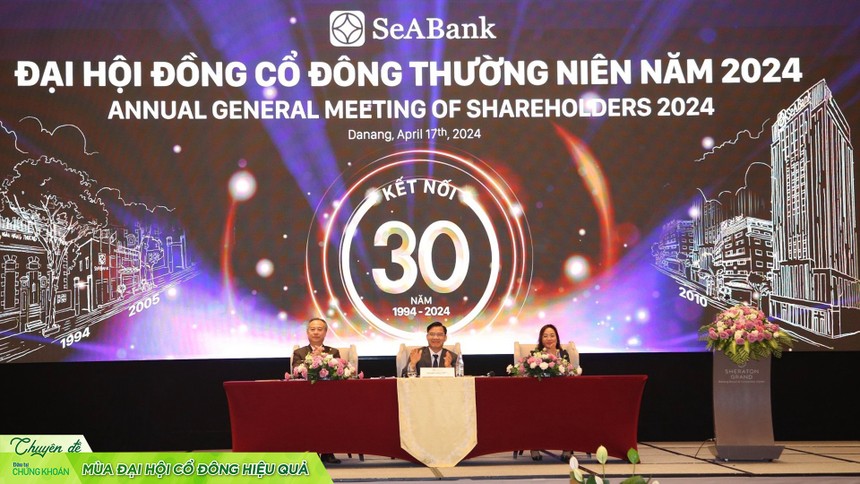  Đại hội đồng Trang Chủ KL99Com Số 1 Link Đăng Ký KL999 thường niên 2024 SeABank (SBB): Đặt mục tiêu tăng trưởng 28%, tăng vốn điều lệ lên 30.000 tỷ đồng