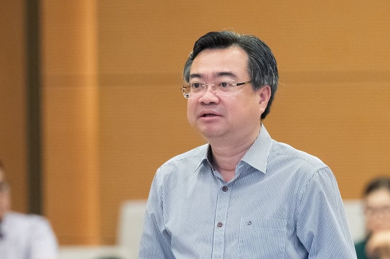  Bộ trưởng Kl99 nổ hũ Nguyễn Thanh Nghị trình bày tờ trình Dự án Luật .
