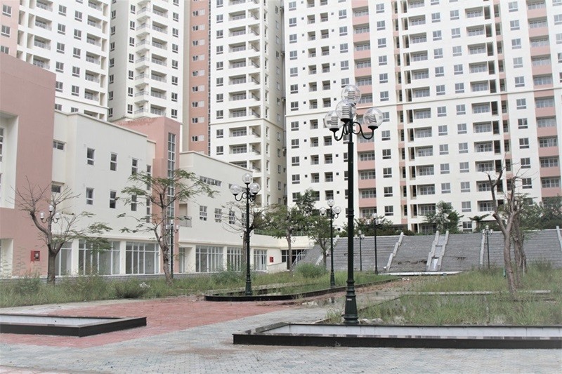 Hàng ngàn căn hộ của dự án tái định cư 38,4 ha phường An Khánh, TP.Thủ Đức bị bỏ hoang nhiều năm nay