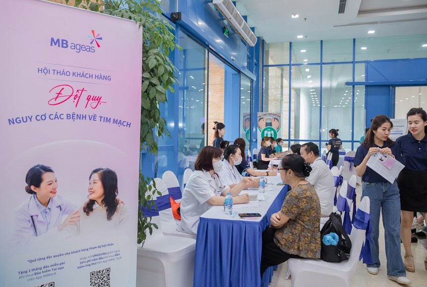 Công ty Kl99kl phiên bản hoạt động nhân thọ MB Ageas tổ chức hội thảo thăm khám về đột quỵ và tim mạch miễn phí