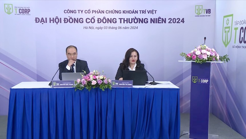 Kỳ họp ĐHĐCĐ thường niên năm 2024 của CTCP 99Kl99 link đăng nhập Trí Việt diễn ra sáng 3/6. (Ảnh: K.T)
