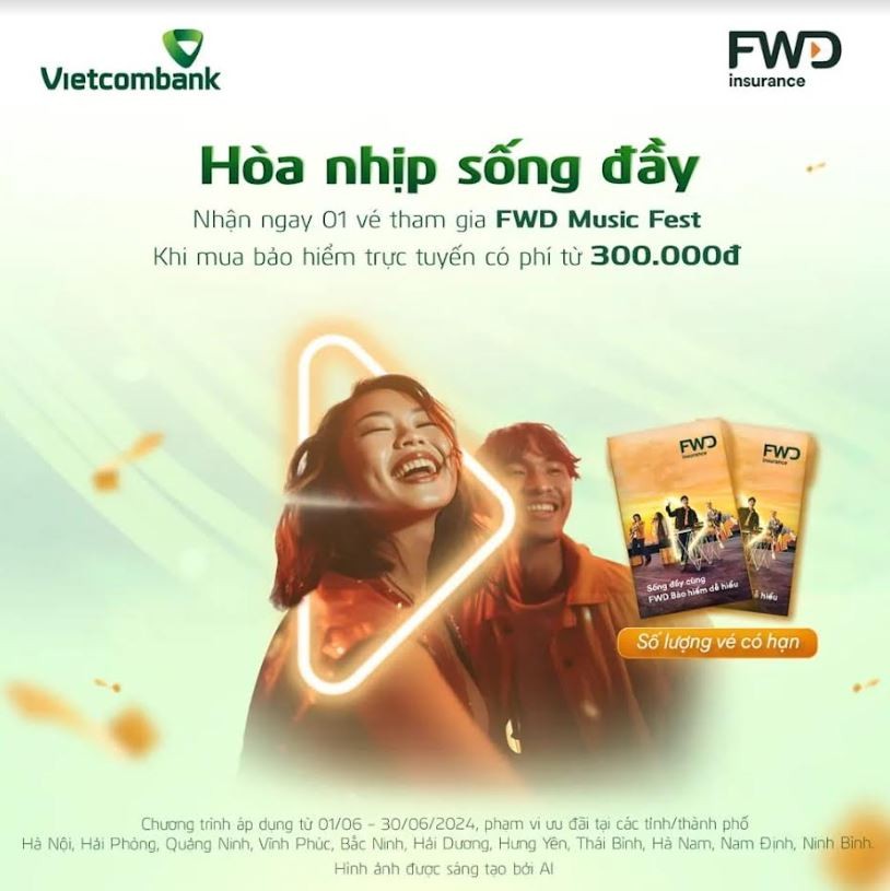 Nhận ngay vé tham dự đại nhạc hội FWD Music fest 2024 khi mua Kl99kl phiên bản hoạt động trực tuyến với phí chỉ từ 300.000 đồng