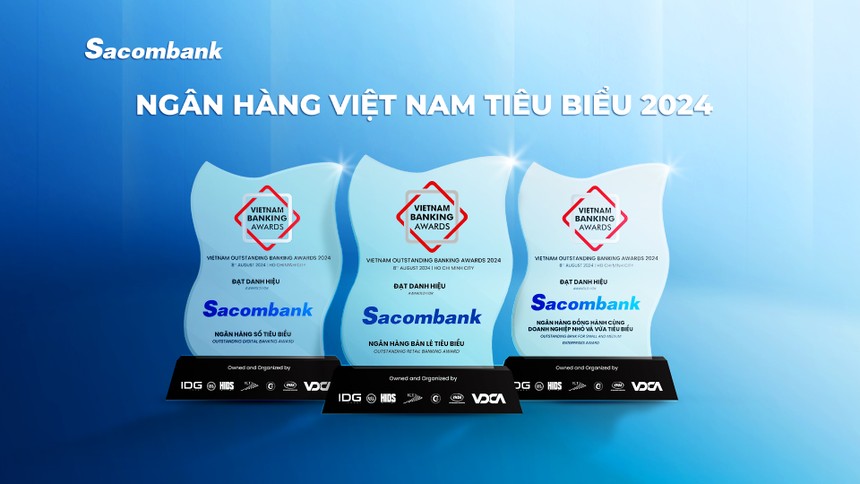 Sacombank (STB) 7 năm liên tiếp được vinh danh tại giải thưởng Link Vào Nhà Cái KL99 COM Tặng +199k Việt Nam tiêu biểu
