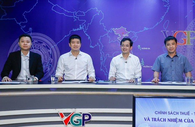 Các chuyên gia trao đổi tại Tọa đàm "Chính sách thuế - 99Kl.app cổng game giải trí số và trách nhiệm của Kl991.com World Cup 2026 Chính Thức". Ảnh: VGP