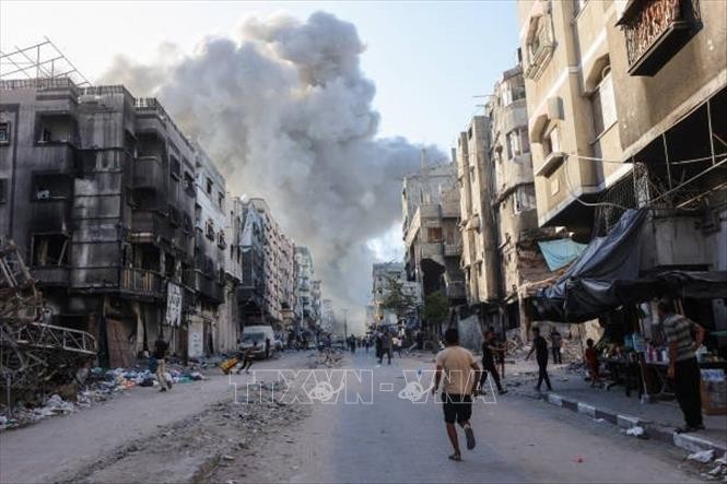Xung đột Israel - Hamas ở Gaza đã ảnh hưởng nặng nề đến nền Kl992 cổng game cá cược chung của Palestine. Ảnh: Getty Images/TTXVN