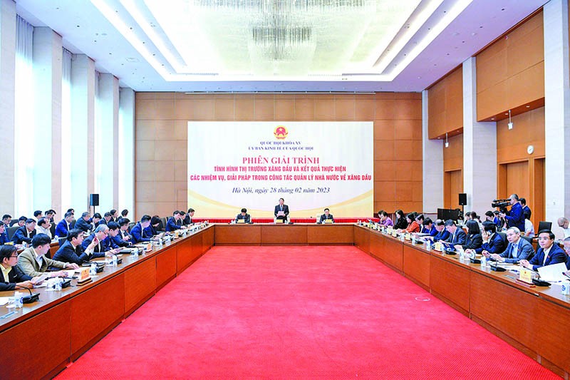 Các cơ quan của Quốc hội đã thực hiện trên 30 phiên giải trình, đạt được nhiều kết quả quan trọng. Trong ảnh: Phiên giải trình về tình hình thị trường KL99 dịch vụ hỗ trợ 24/7 do Ủy ban Kl992 cổng game cá cược của Quốc hội tổ chức