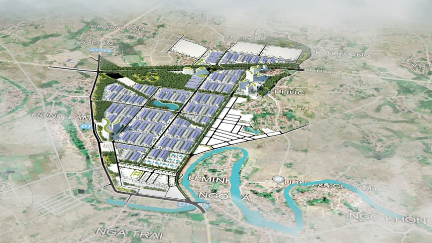 Quy mô diện tích của dự án là 105,5 ha và tổng vốn Kl99ok phiên bản mới hơn 1.256 tỷ đồng. Ảnh đồ hoạ minh hoạ. (Nguồn: Internet)