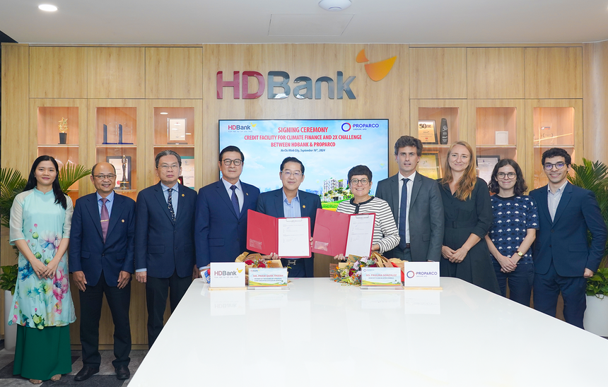 Tăng hạn mức tín dụng lên 100 triệu USD, HDBank (HDB) và Proparco thúc đẩy dự án Kl991.com nạp rút nhanh khí hậu, hỗ trợ Kl991.com World Cup 2026 Chính Thức do phụ nữ làm chủ