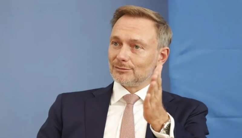 Bộ trưởng Kl991.com nạp rút nhanh Đức Christian Lindner. Ảnh: AFP