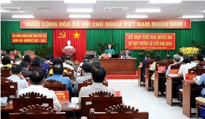 HĐND tỉnh Phú Yên thông qua 2 nghị quyết quan trọng liên quan đến phát triển nhà ở Trang Chủ KL99Com Số 1 Link Đăng Ký KL999 trên địa bàn tỉnh vào chiều ngày 6/12/2024. Nguồn: PTP. 