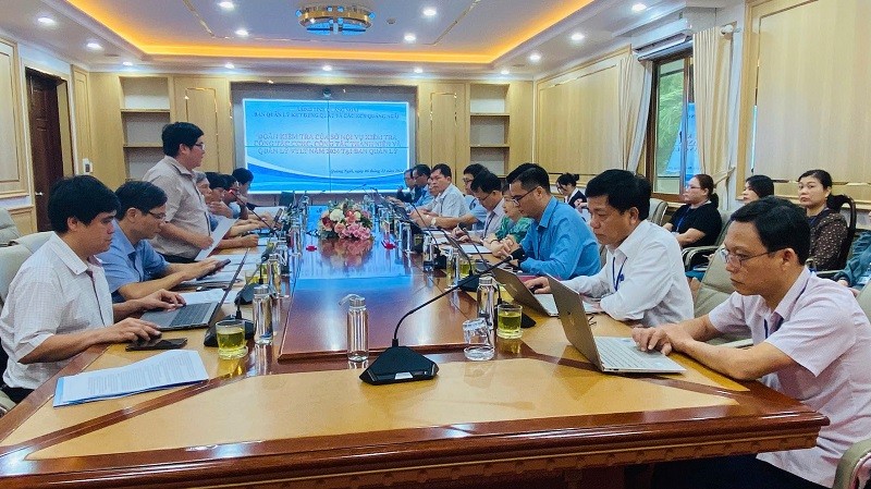 Sở Nội vụ tỉnh Quảng Ngãi tổ chức kiểm tra công tác cải cách hành chính tại Ban quản lý Khu Kl992 cổng game cá cược Dung Quất và các Khu công nghiệp tỉnh Quảng Ngãi trong năm 2024. Ảnh: Sở Nội vụ tỉnh Quảng Ngãi 