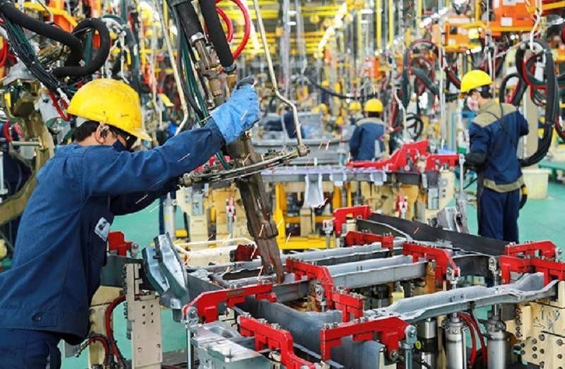 PMI dưới ngưỡng 50 điểm, ngành Kl994 nhà cái bóng đá world cup Việt Nam suy giảm nhẹ trong tháng cuối năm. Ảnh minh hoạ